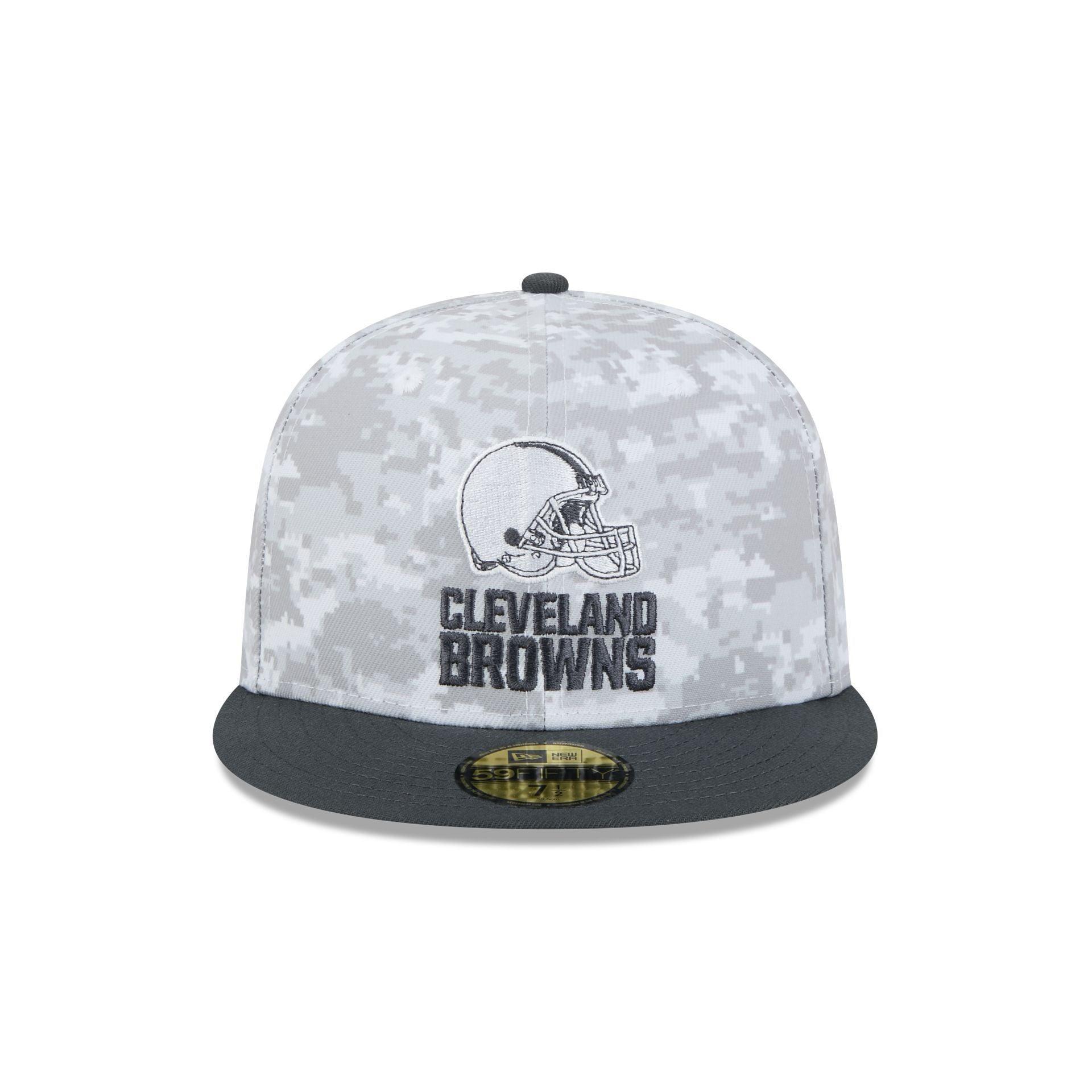 Cleveland Browns 2024 Salute to Service 59FIFTY Fitted Hat Male Product Image