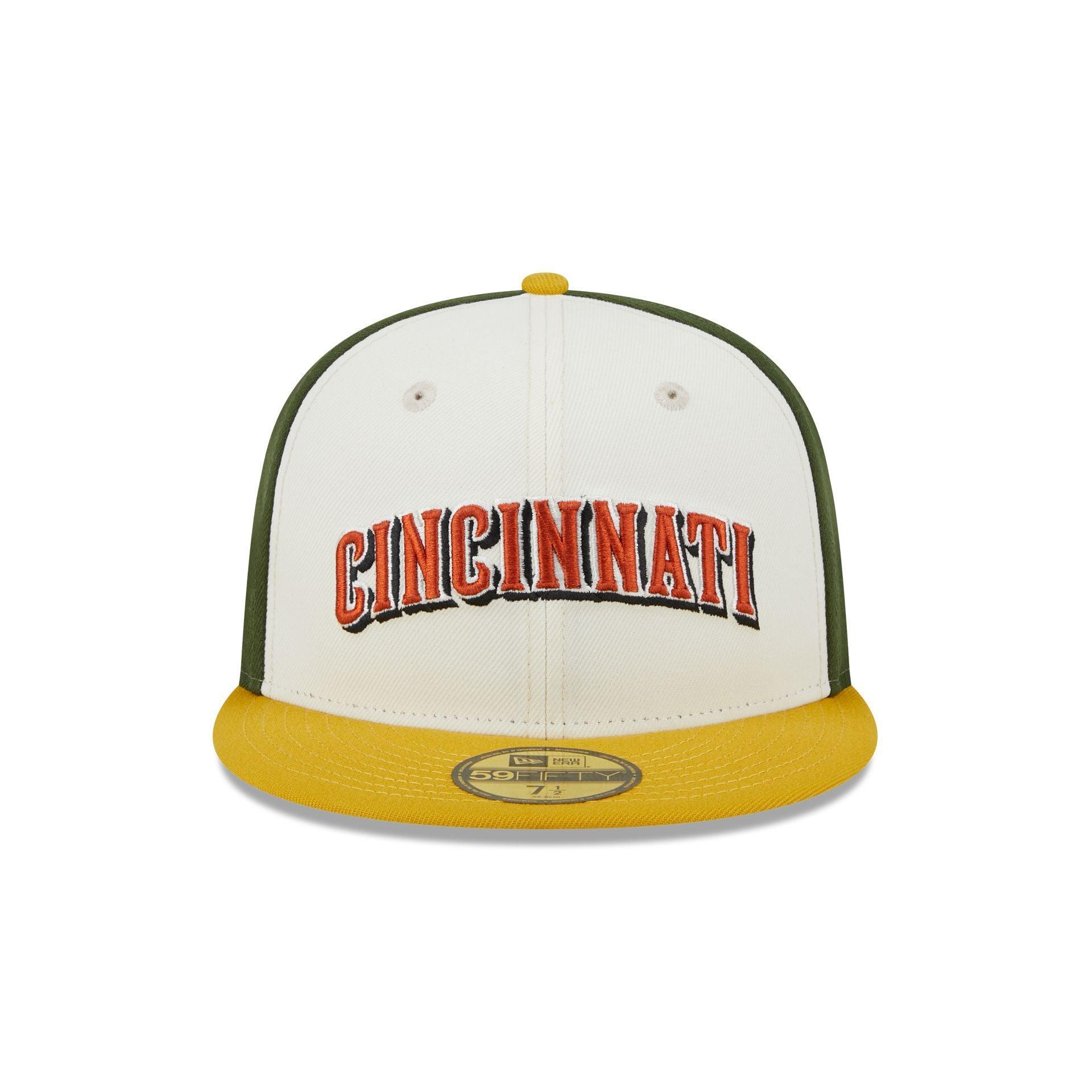 Cincinnati Reds Two Tone Honey 59FIFTY Fitted Hat Male Product Image