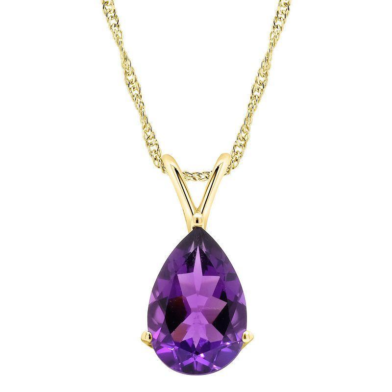 Amethyst (2-5/8 ct. t.w.) Pendant Necklace in Sterling Silver Product Image