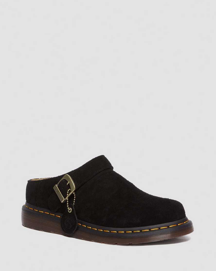 DR MARTENS Isham Desert Oasis Suede Mules Product Image