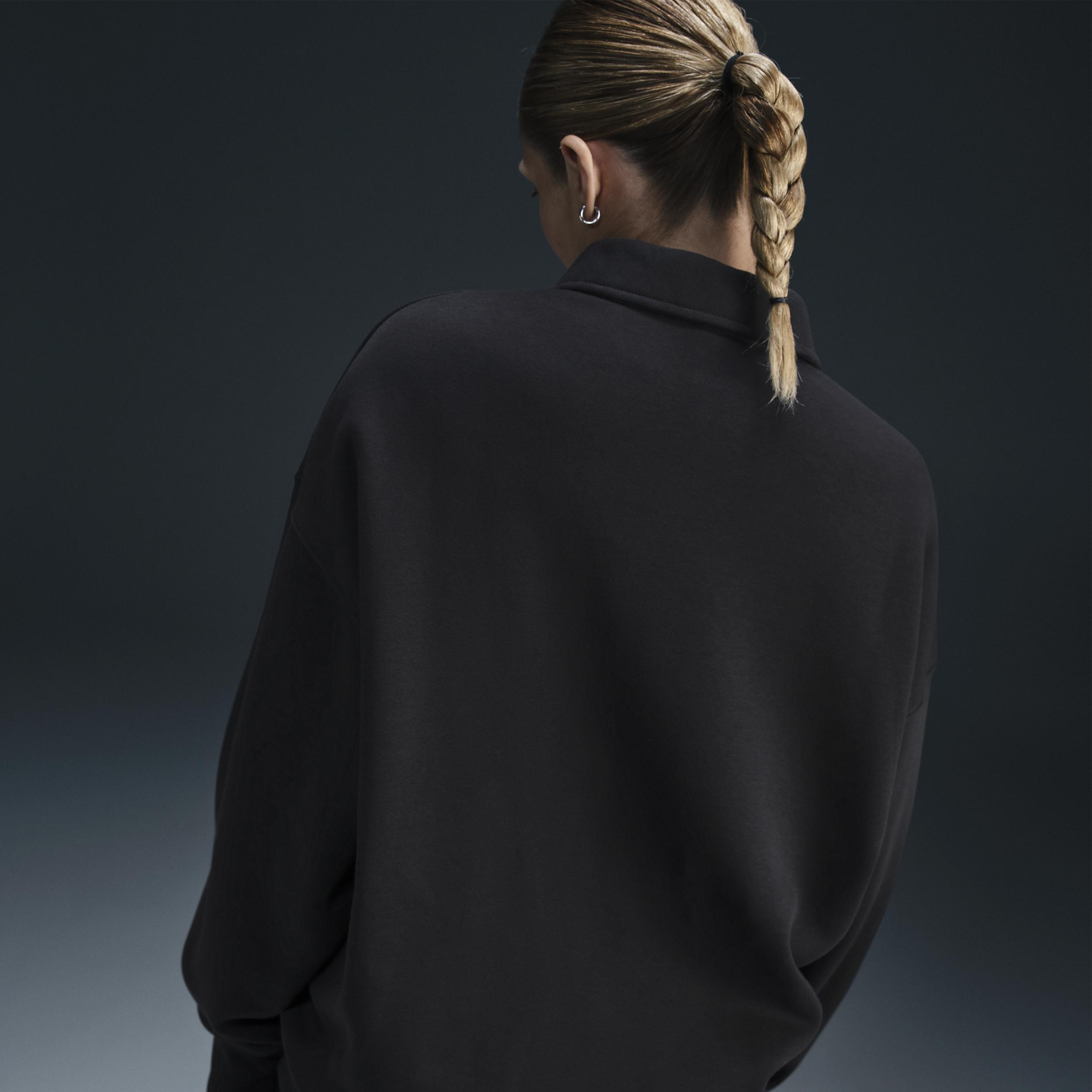 Women's Nike Sportswear Phoenix Fleece Oversized 1/4-Zip Polo Product Image