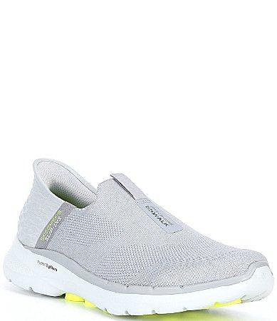 SKECHERS Performance Go Walk 6- Easy On Hands Free Slip-Ins Men's Shoes Product Image