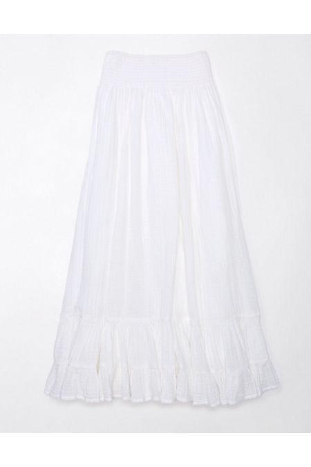 AE High-Waisted Tiered Maxi Skirt Womens product image