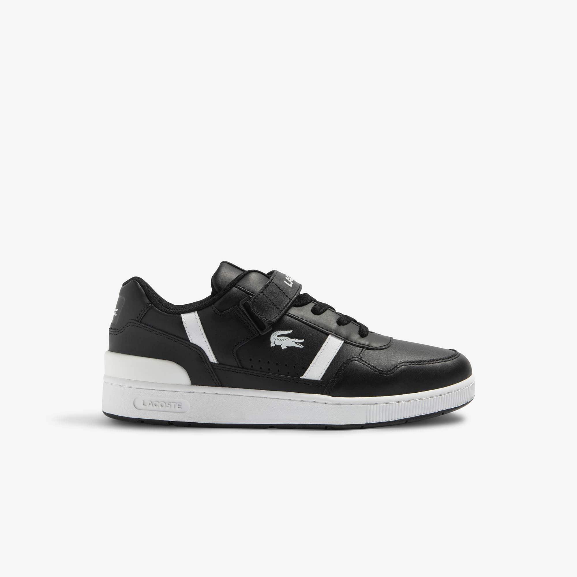 Men's T-Clip Velcro Leather Trainers Product Image