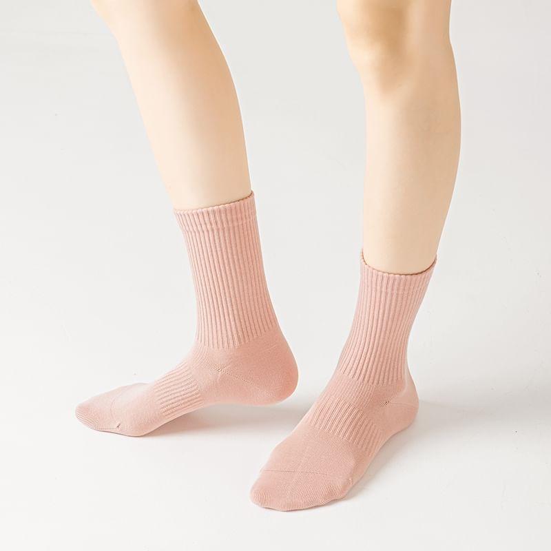 Plain Crew Socks Product Image