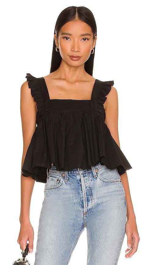 Selkie The Caviar Ruffle Apron Top Product Image