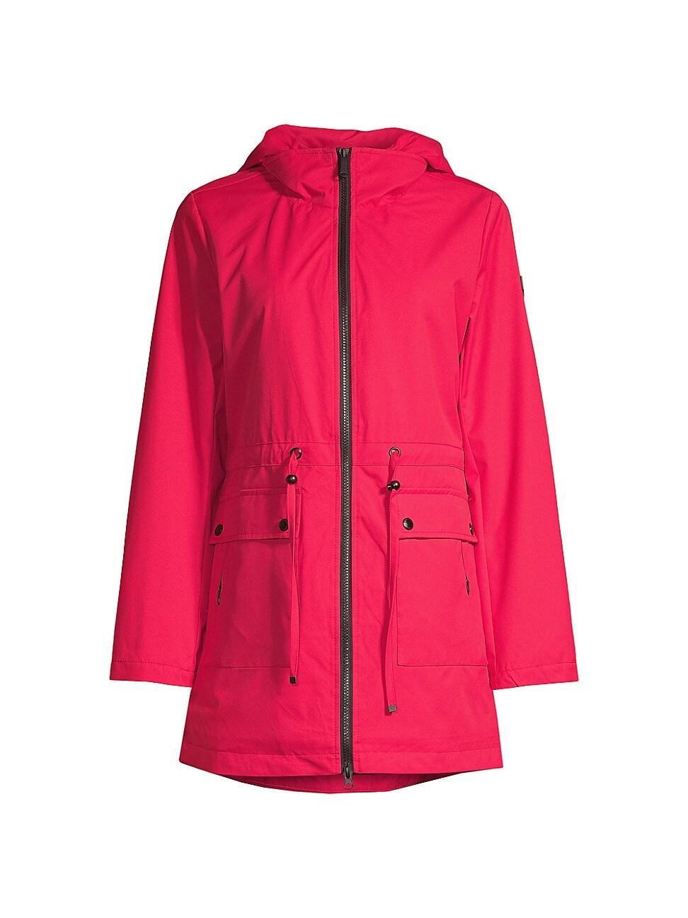 Womens Transitional Stretch Hooded Jacket Product Image