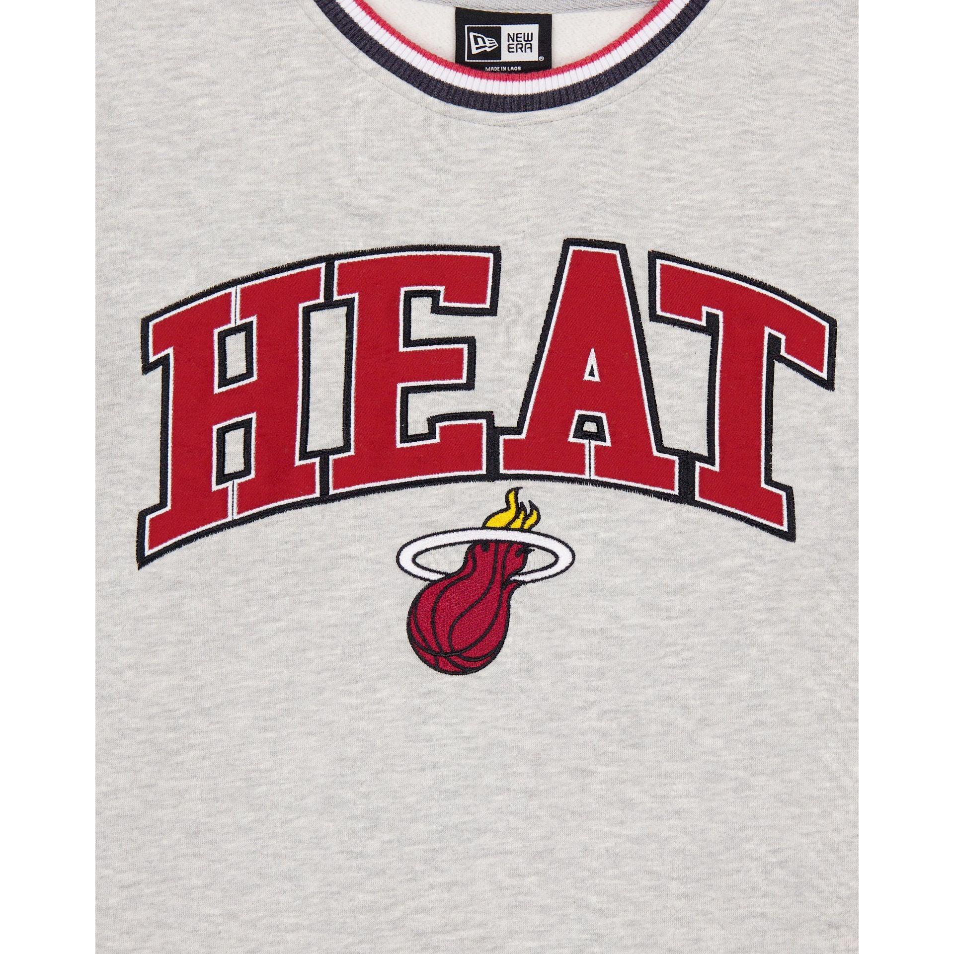 Miami Heat Throwback Crewneck Male Product Image