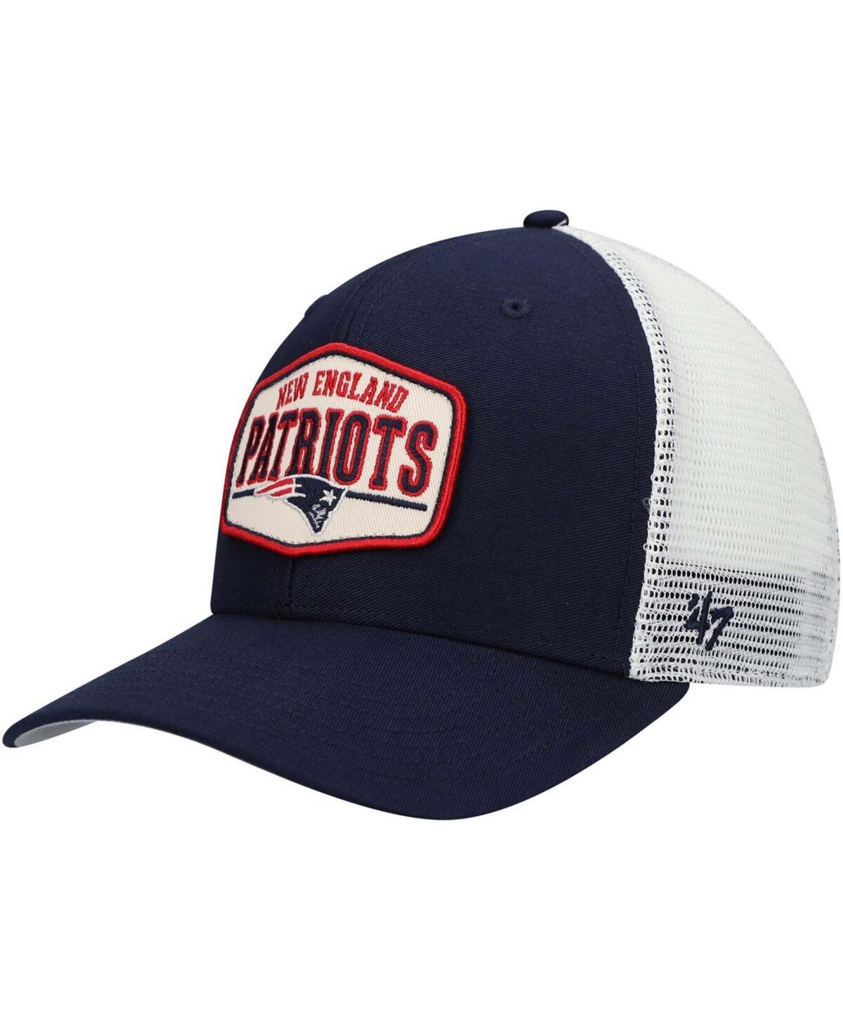 Mens 47 New England Patriots Shumay MVP Snapback Hat, Blue Product Image