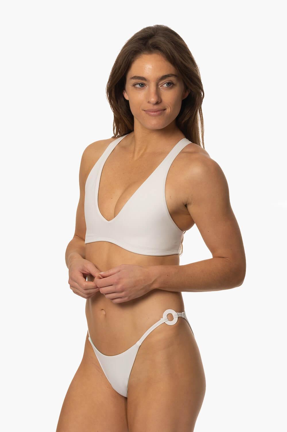 Luisa Bikini Bottom - White Female Product Image