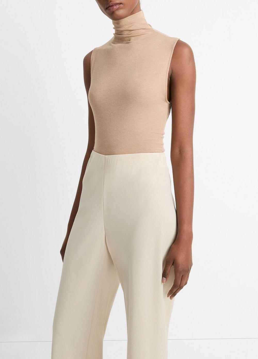 Sleeveless Turtleneck Product Image