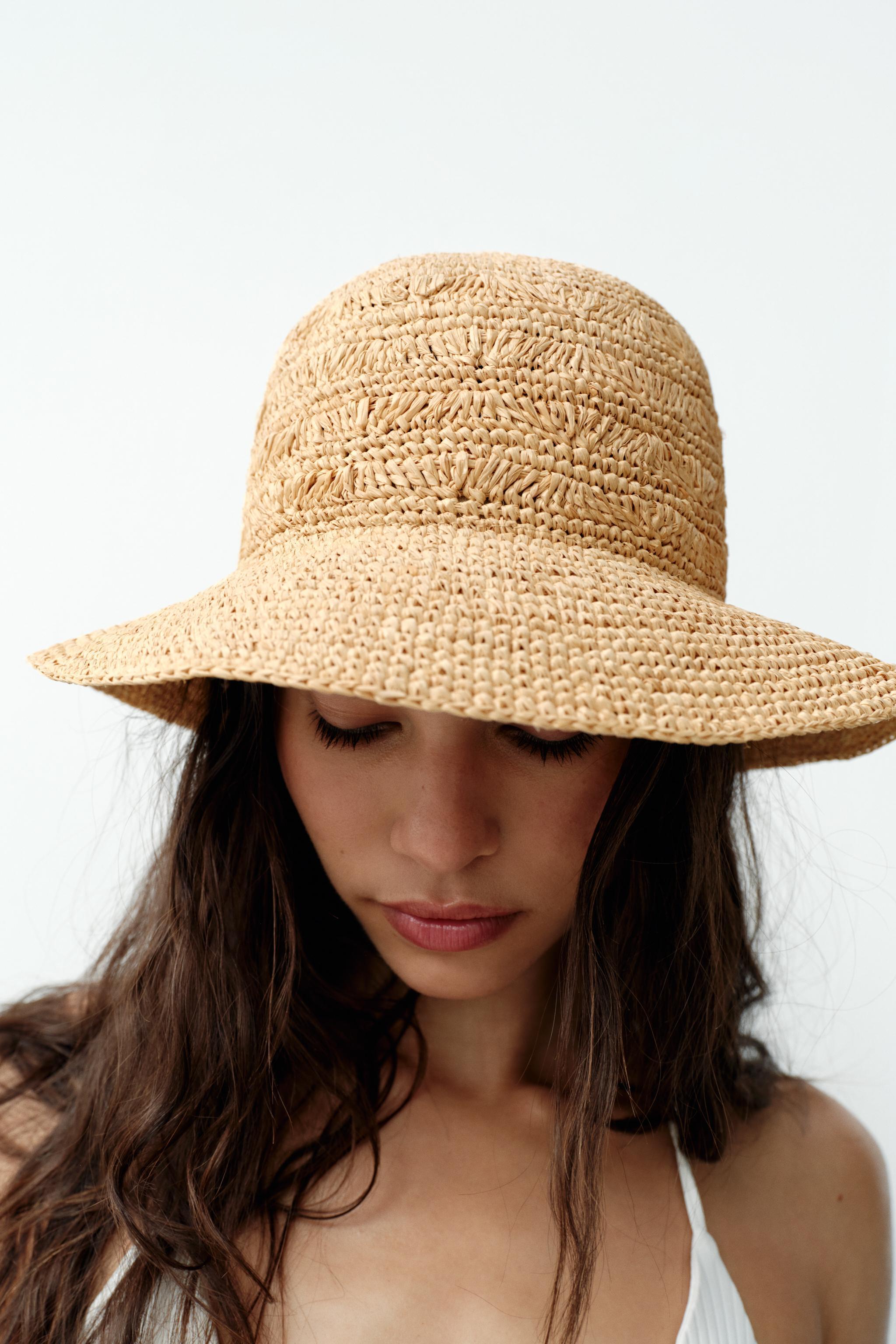 WOVEN RAFFIA HAT Product Image