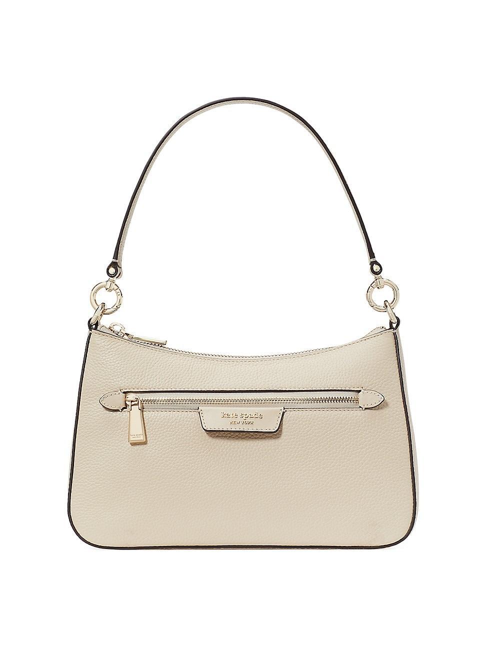 Womens Hudson Pebbled Leather Crossbody Bag Product Image