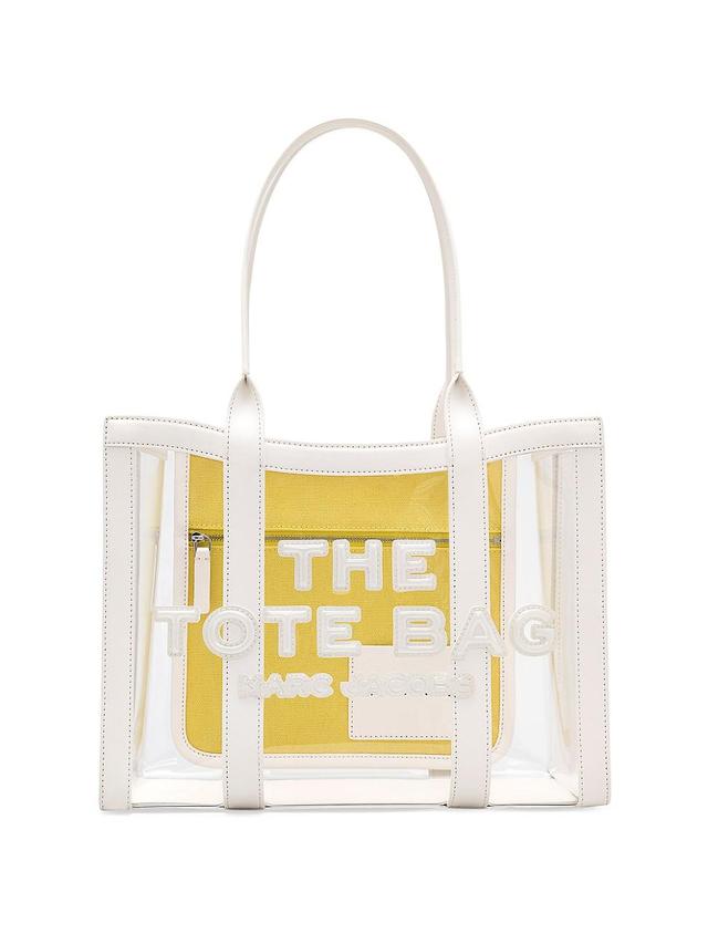 Womens The Medium Clear Tote Bag Product Image