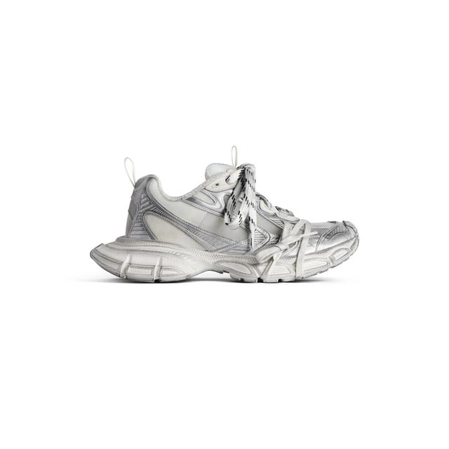 Men's 3xl Summer Mesh Sneaker  in White/silver Product Image