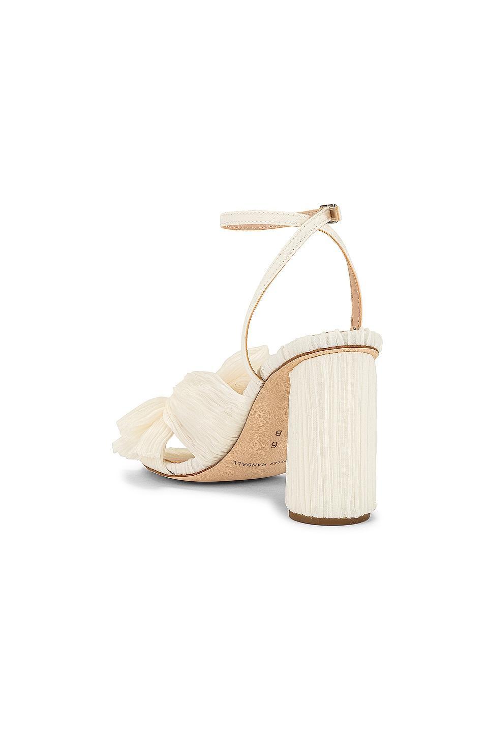 Camellia Pleated Bow Heel Loeffler Randall Product Image