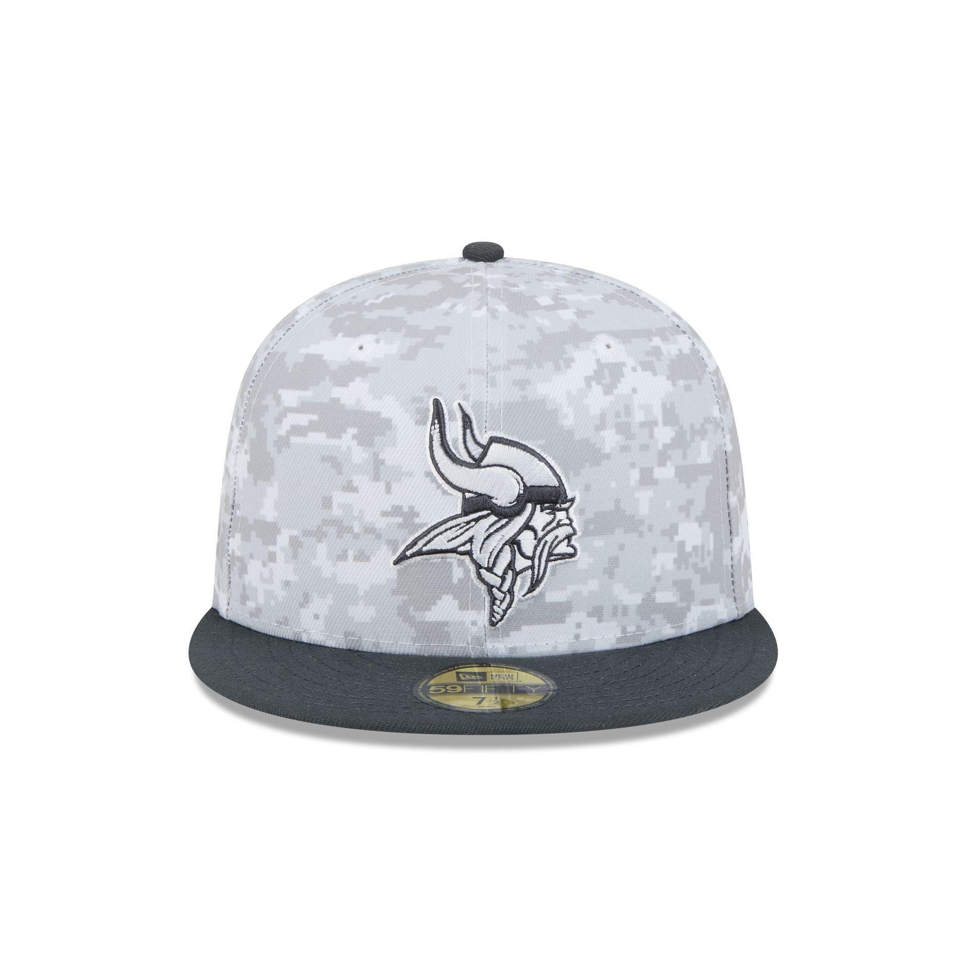 Minnesota Vikings 2024 Salute to Service 59FIFTY Fitted Hat Male Product Image