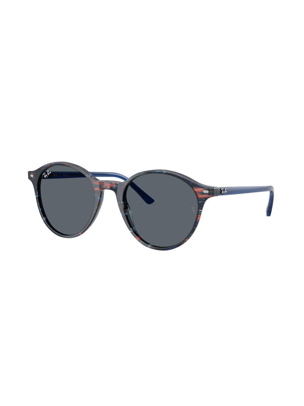 RAY BAN Bernard Sunglasses Transparent Blue Frame Blue Lenses 51-20 Product Image