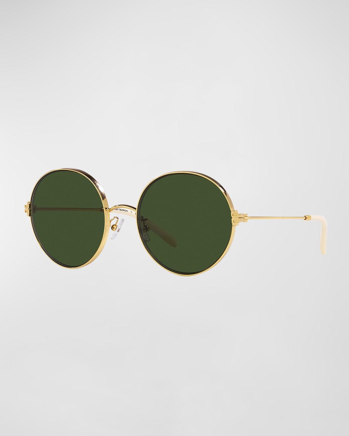 Tory Burch 54mm Round Sunglasses Product Image