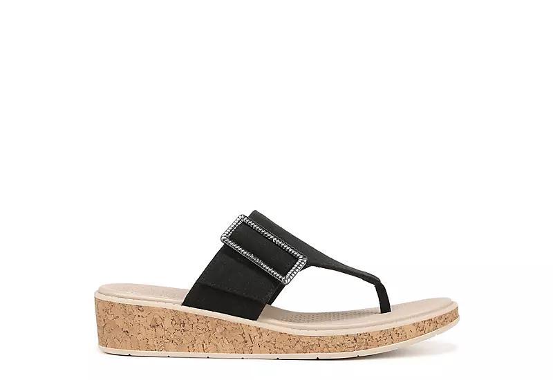 Bzees Womens Bay Low Wedge Sandal Product Image