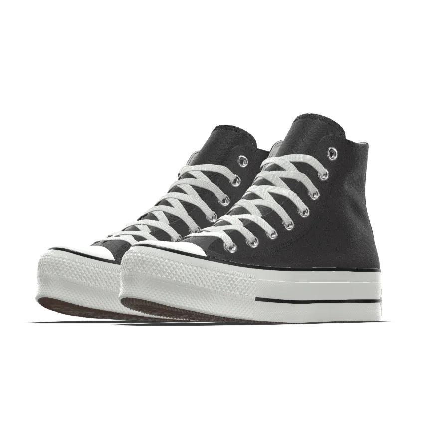 Custom Chuck Taylor All Star Lift Platform Leather By You Product Image