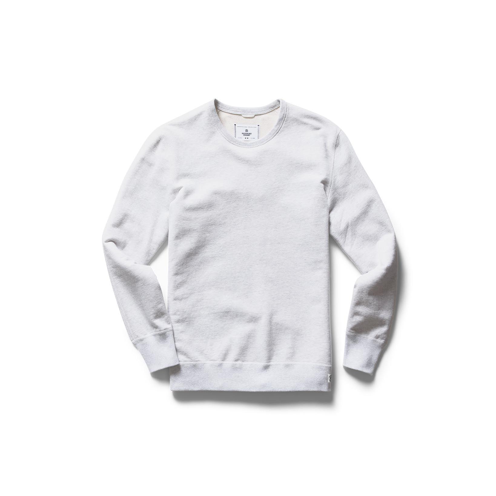 Midweight Terry Slim Crewneck Male Product Image