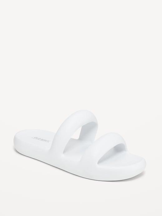 Double-Strap Puff Slide Sandals product image