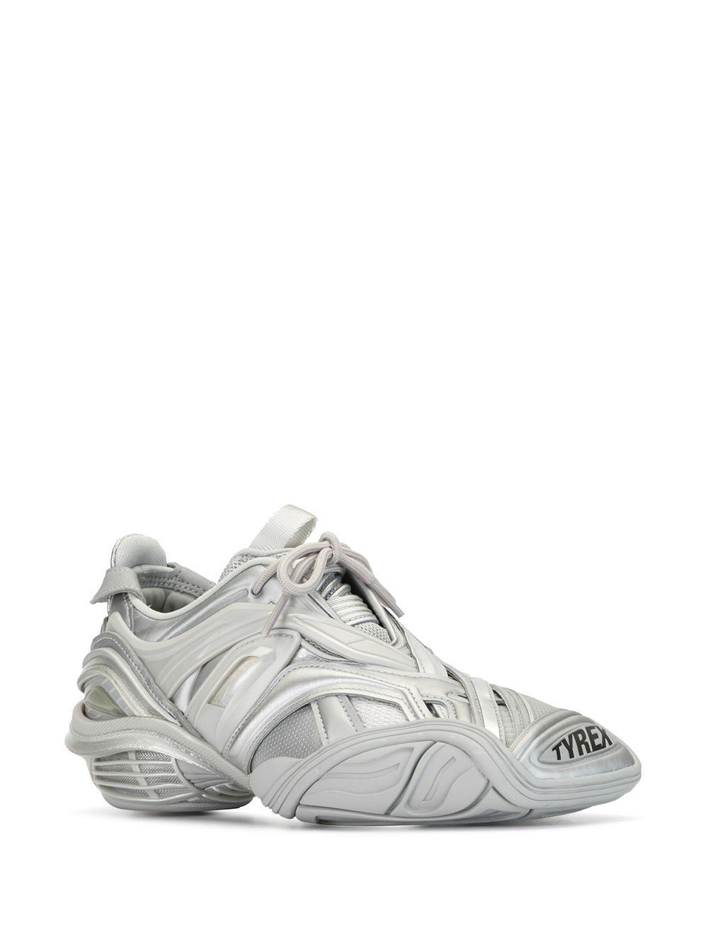 metallic low-top sneakers Product Image