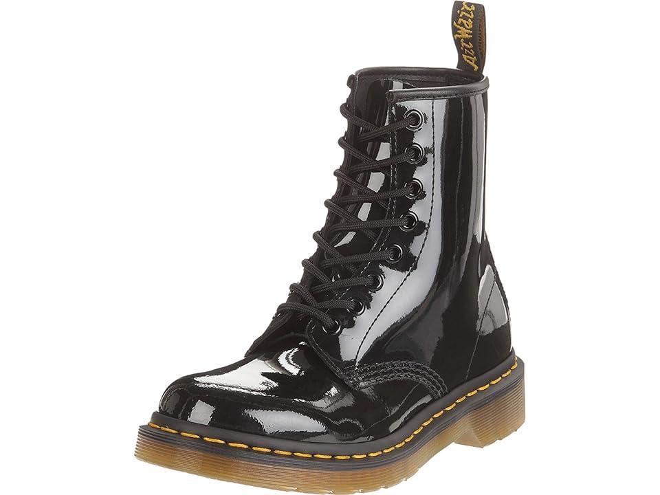 Dr. Martens 1460 Women's Patent Leather Lace Up Boots Patent Lamper Leather) Women's Lace-up Boots Product Image