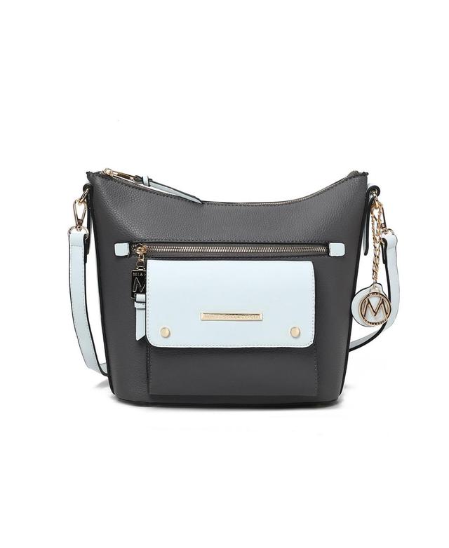 Mkf Collection Serenity Color Block Women s Crossbody Bag by Mia K Product Image