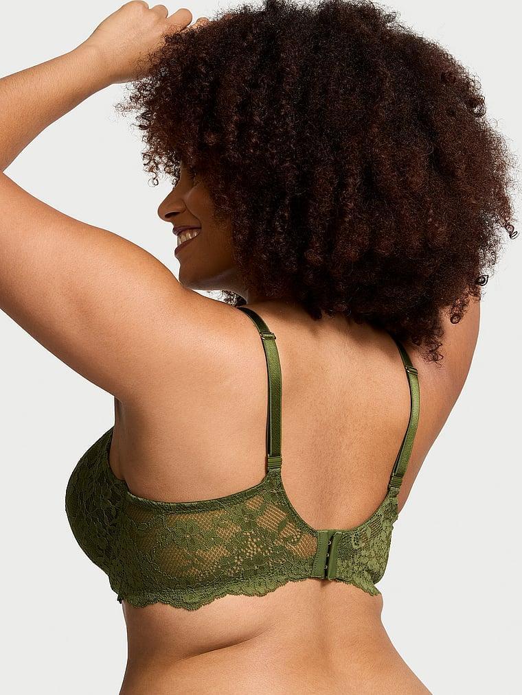 Lace Lightly Lined Classic Coverage Demi Bra Product Image