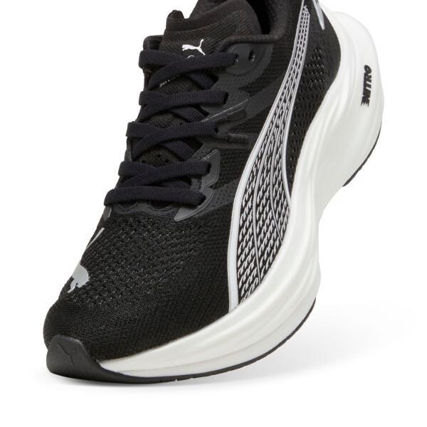 PUMA Deviate NITROâ¢ 3 Women's Running Shoes in Black/White/Silver Product Image