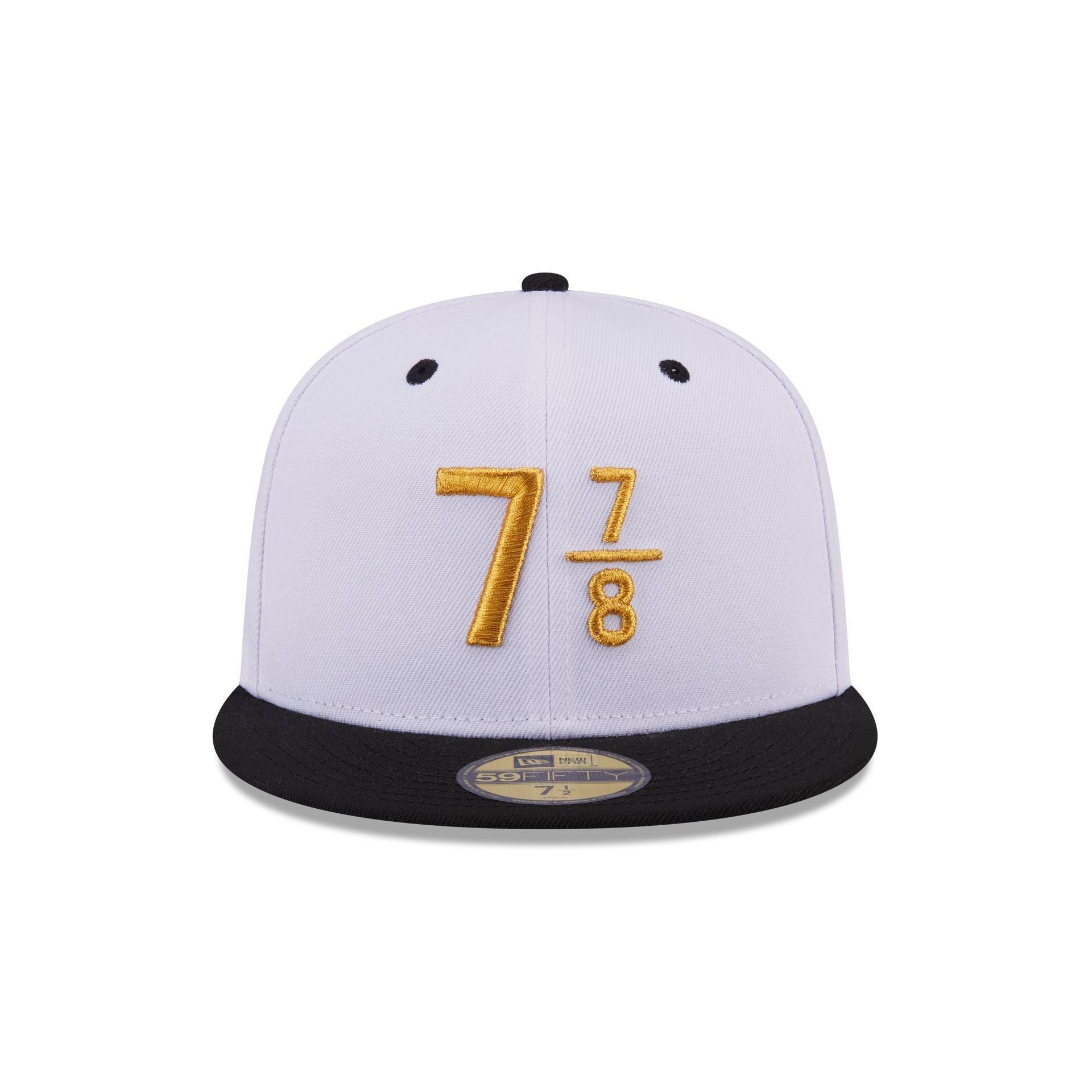 New Era Cap Signature Size 7 7/8 White 59FIFTY Fitted Male Product Image