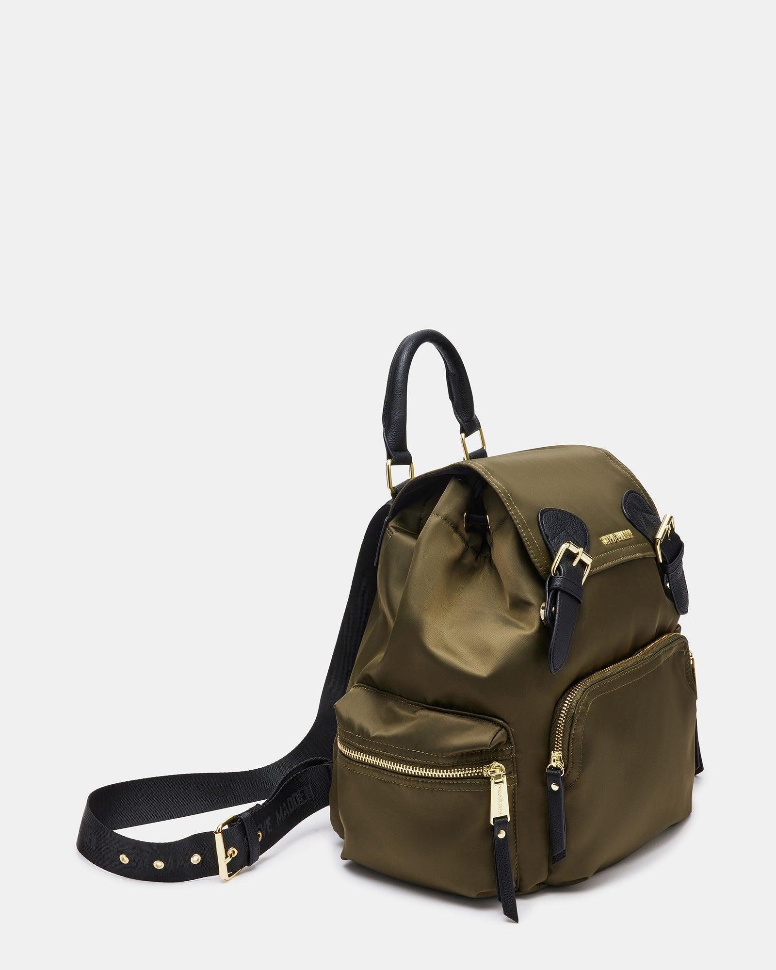 NYLON BACKPACK OLIVE Female Product Image