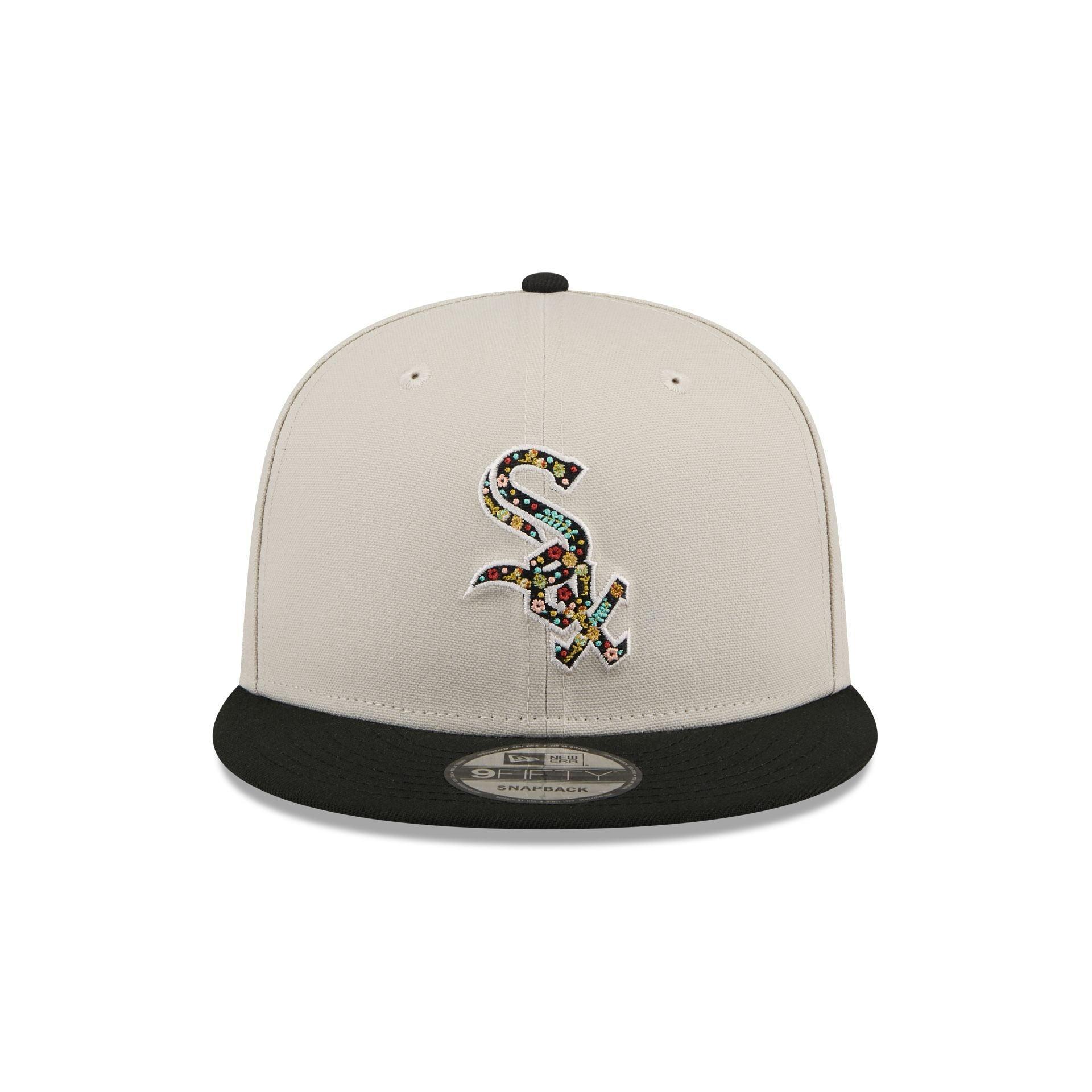 Chicago White Sox Floral Fill 9FIFTY Snapback Hat Male Product Image