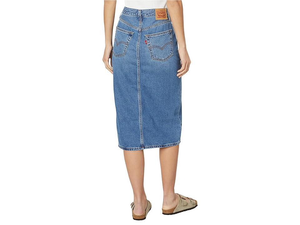 Levis Womens Side Slit Skirt - Artist Divided 33 Product Image