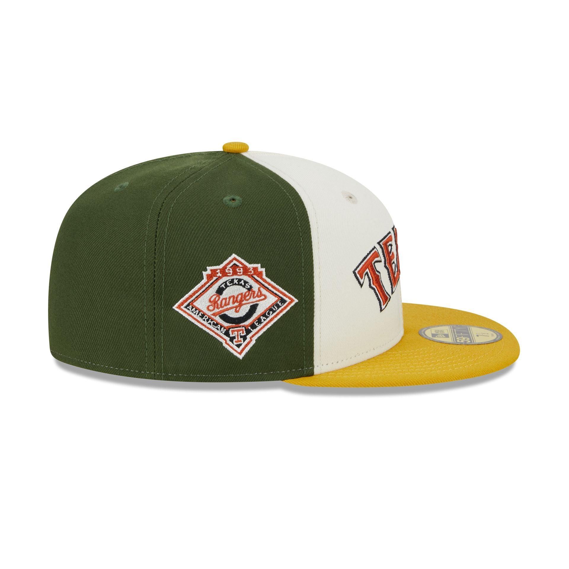 Texas Rangers Two Tone Honey 59FIFTY Fitted Hat Male Product Image