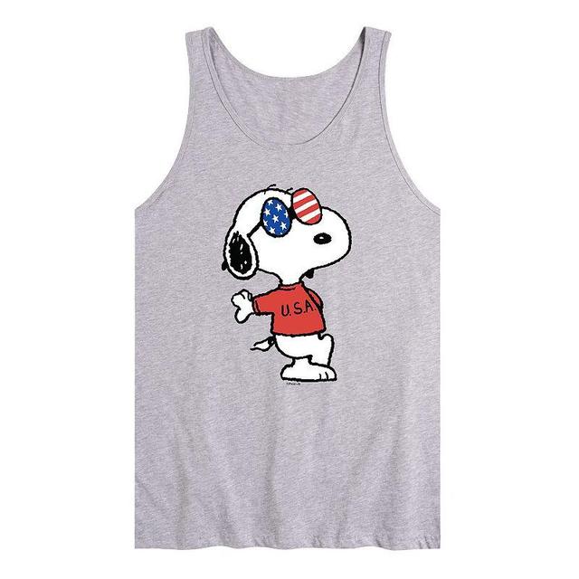 Mens Peanuts Americana Snoopy Cool Tank Top Product Image