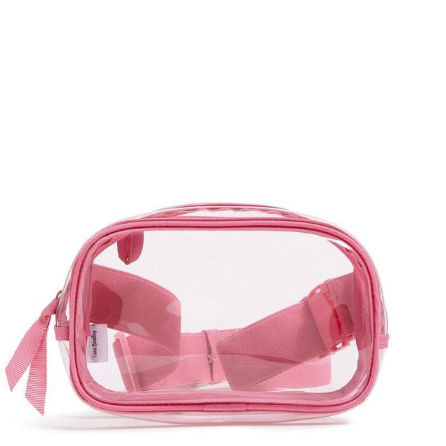 Vera Bradley Clear Small Belt Bag Women in Pink Product Image