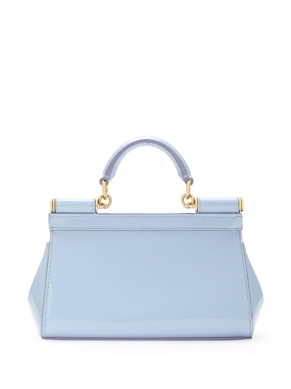 DOLCE & GABBANA Small Sicily Bag In Light Blue Product Image