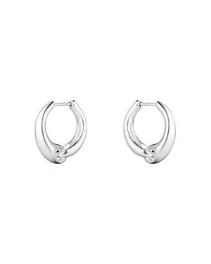 Georg Jensen Sterling Silver Reflect Hoop Earrings Product Image