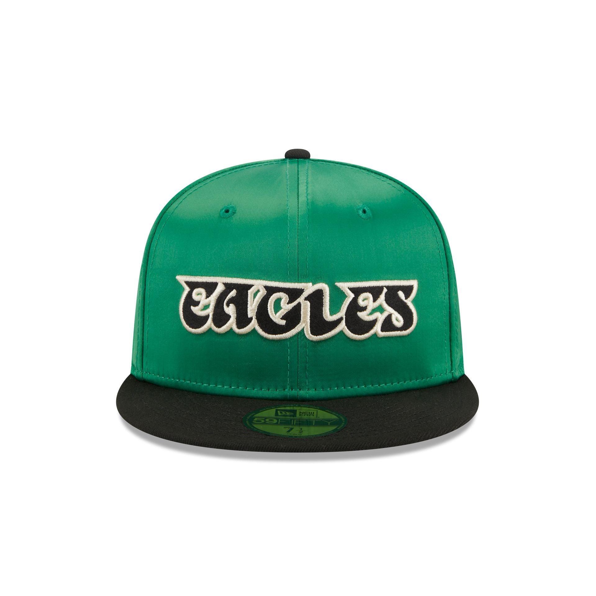 Philadelphia Eagles Satin 59FIFTY Fitted Hat Male Product Image