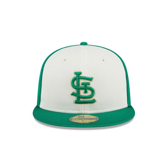 St. Louis Cardinals St. Patrick's Day 2024 59FIFTY Fitted Hat Male Product Image