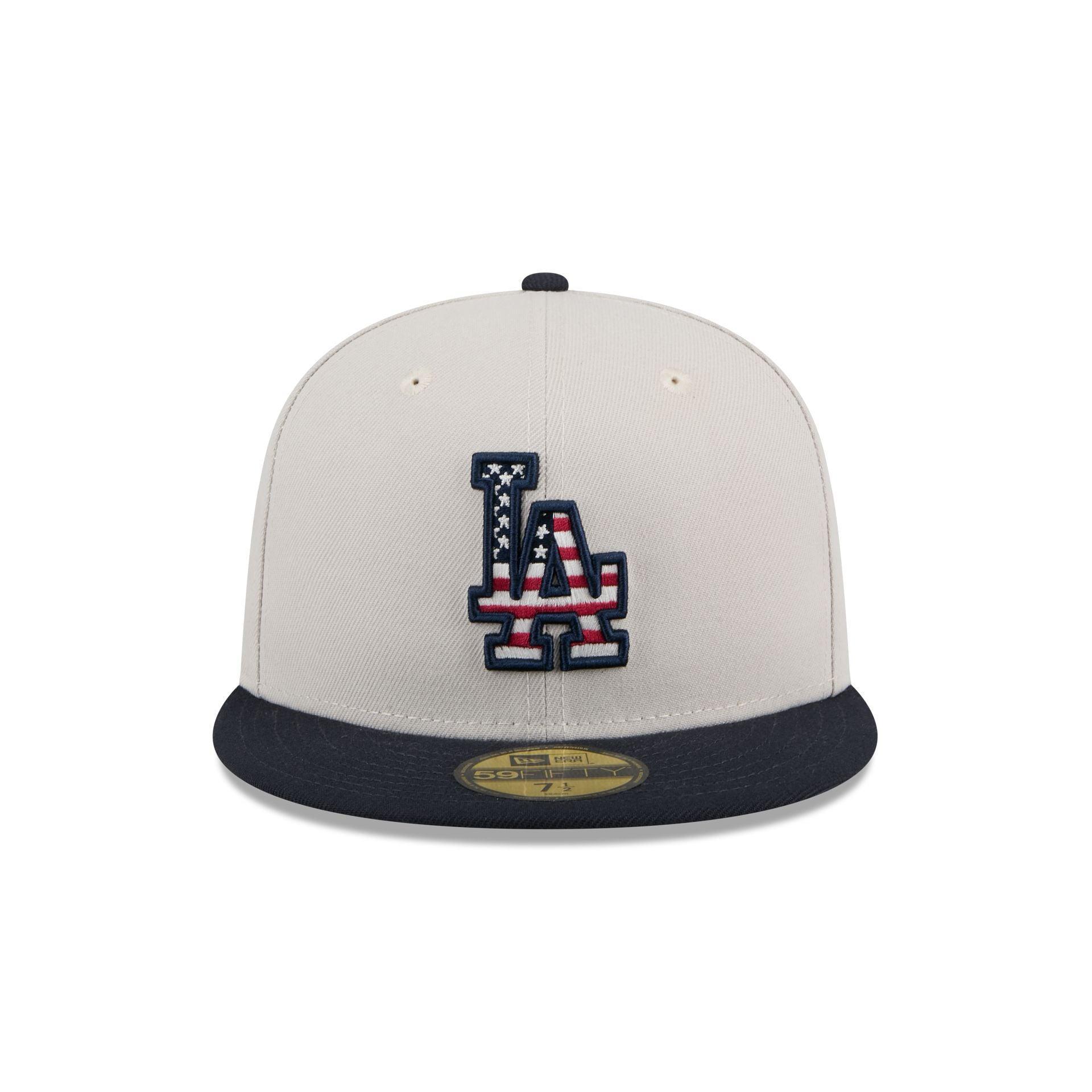 Los Angeles Dodgers Independence Day 2024 59FIFTY Fitted Hat Male Product Image