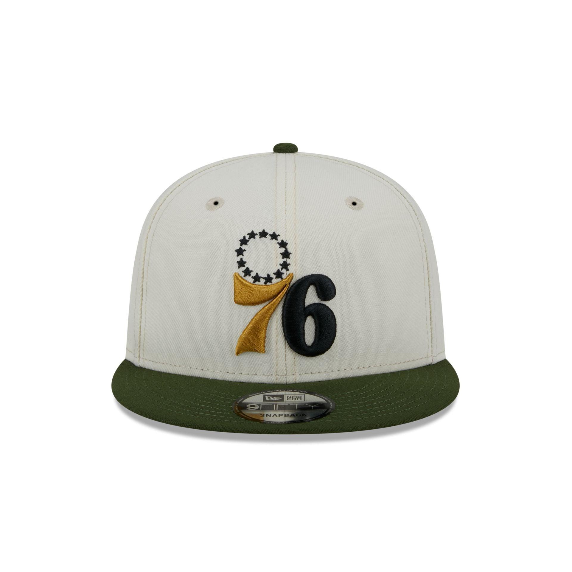 Philadelphia 76ers Emerald 9FIFTY Snapback Hat Male Product Image