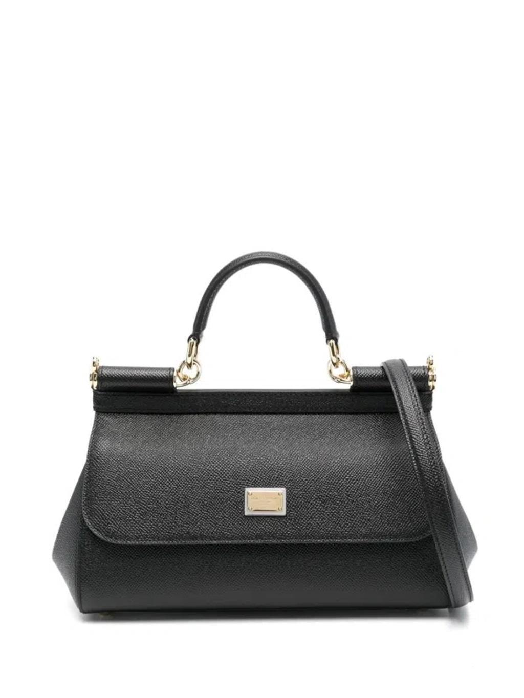 Elongated Sicily Bag In Black Product Image