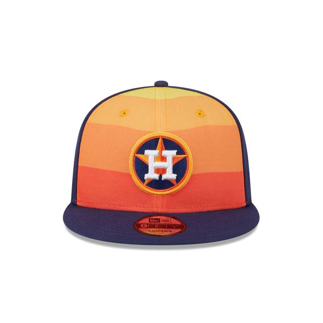 Houston Astros 2024 Batting Practice 9FIFTY Snapback Hat Male Product Image