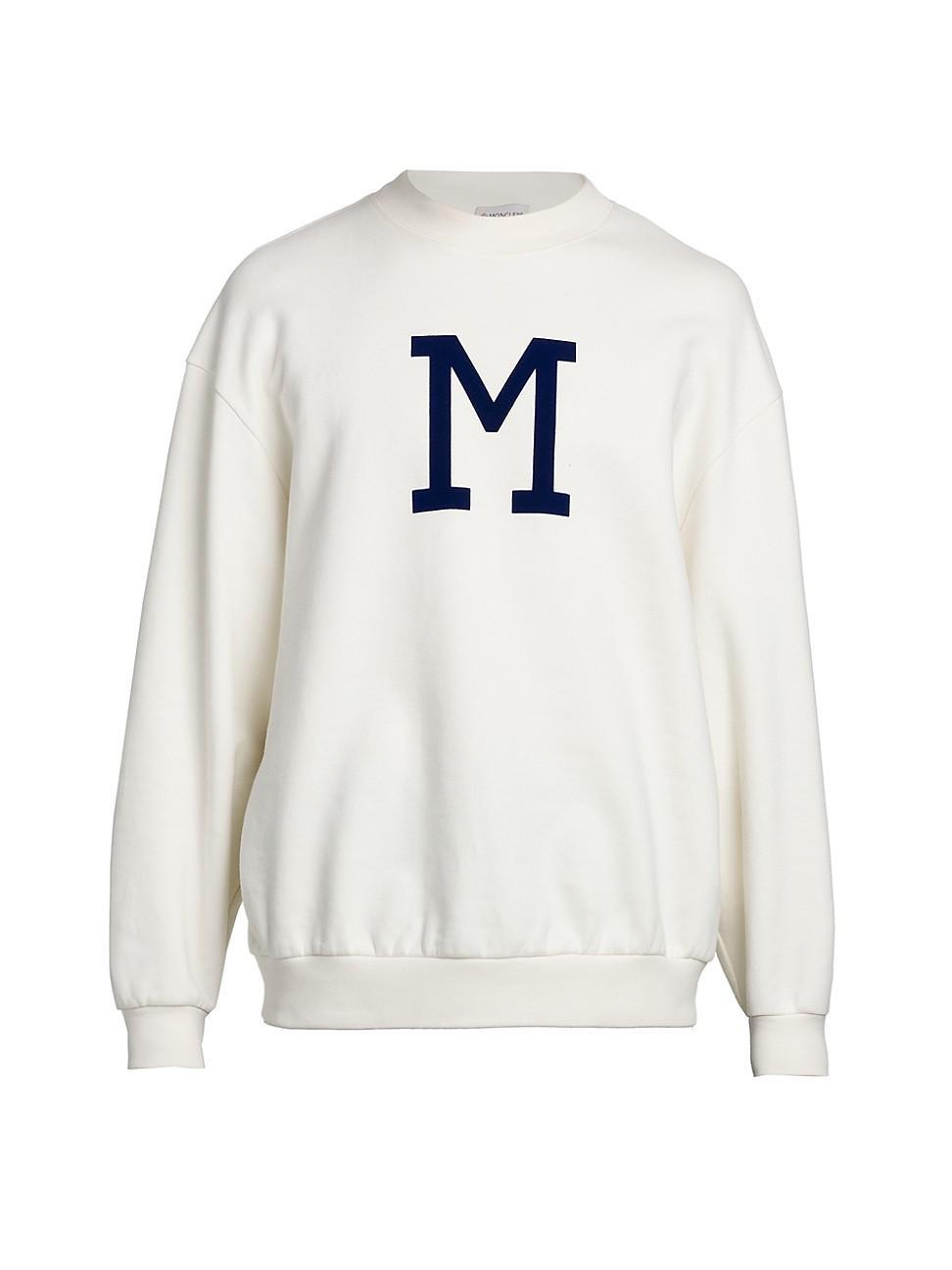 Moncler Long Sleeve Logo Graphic Sweatshirt Product Image