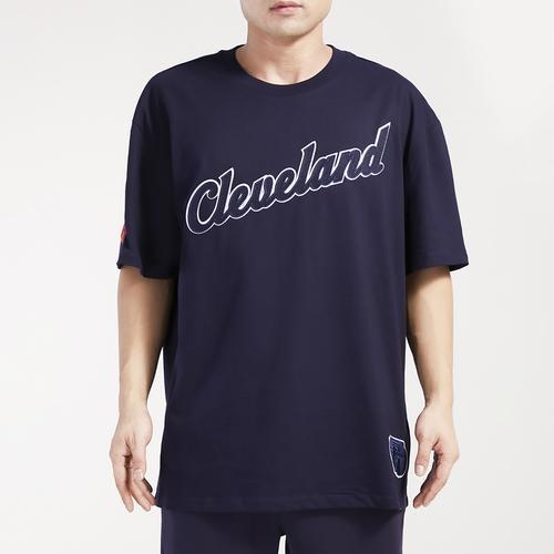 Pro Standard Mens Guardians Neutral Script T-Shirt - Navy/Navy Product Image