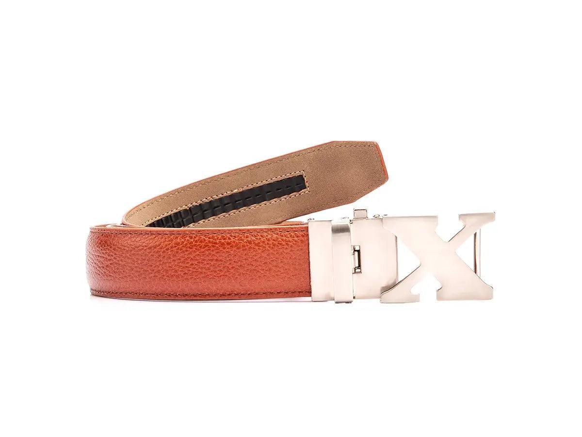 Boxto Golf Men's Full Grain Leather Golf Belt - Honey Product Image